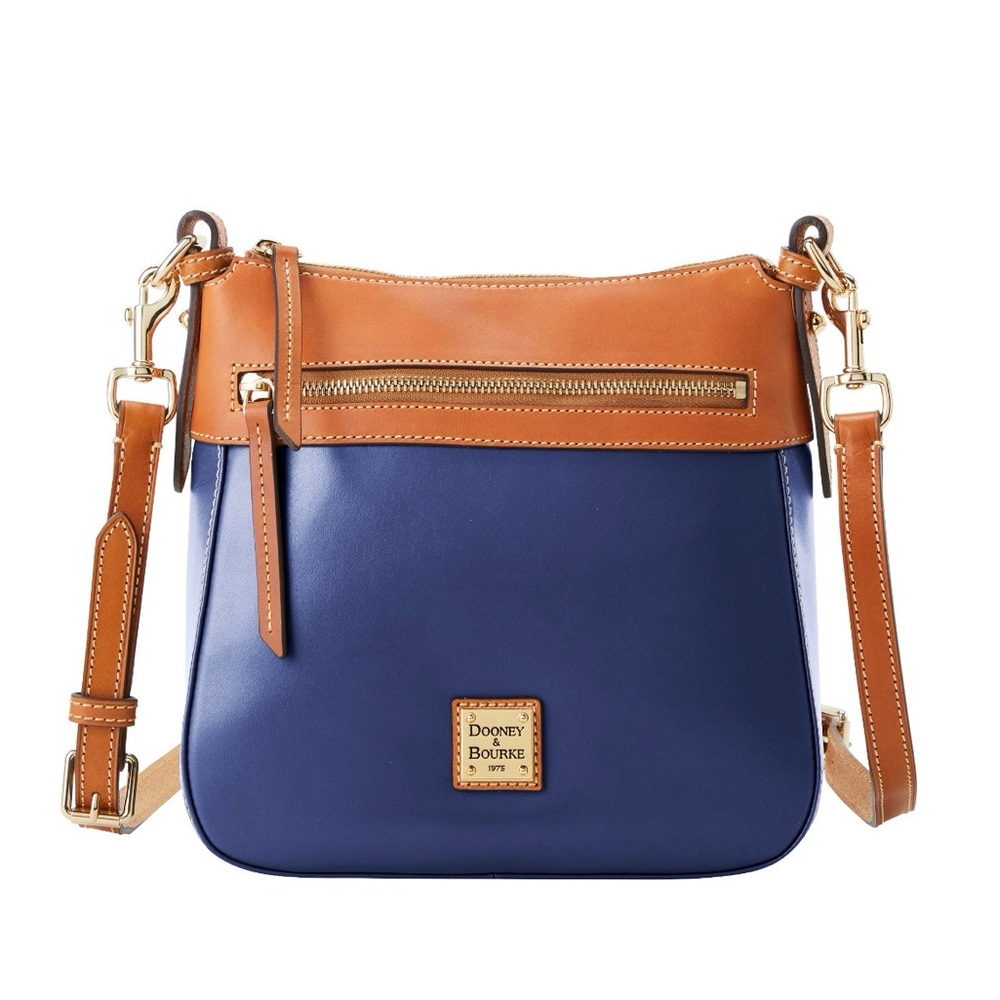 Dooney & Bourke Wexford Leather Crossbody 25 | Ocean Blue NWT, Gorgeous Color